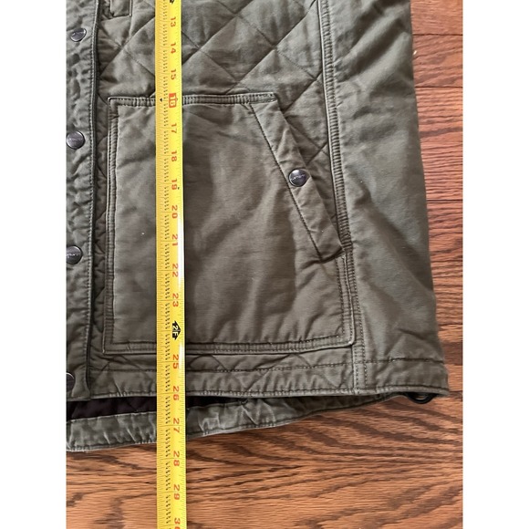 Carhartt Women's XL Rugged Flex Relaxed Fit Canvas Insulated Rib Collar Vest - Picture 8 of 9